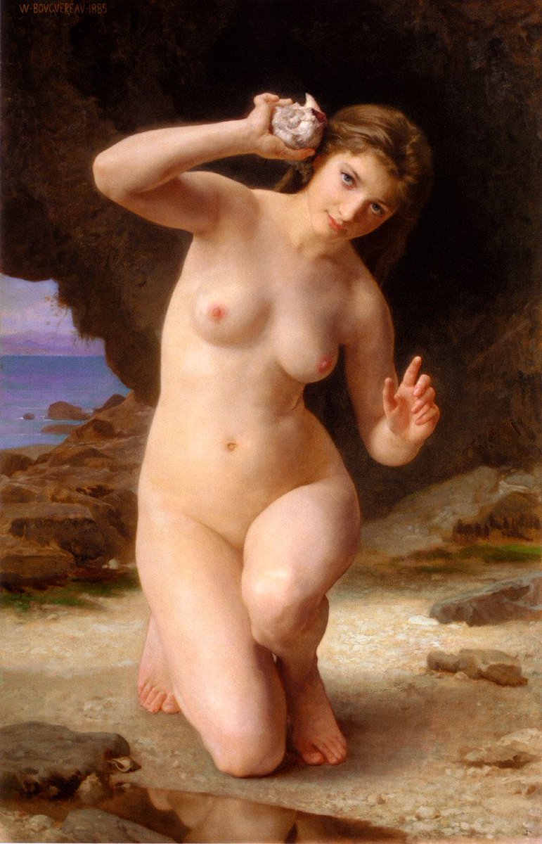clasicasIEDA's tweet photo. Mujer con concha
William-Adolphe Bouguereau https://t.co/JayXHOhogU