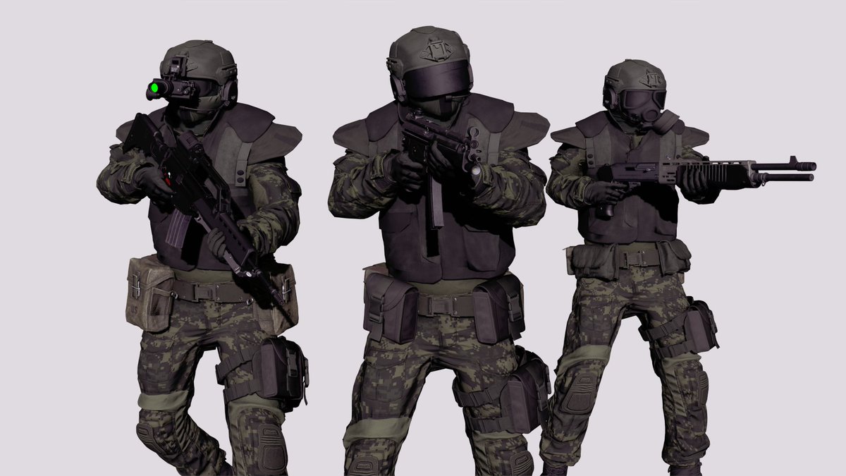 FeelsBanditMan's tweet photo. "Echo-Zero, check in."
"FLASHLIGHT! TEAM, SPREAD OUT! BEHIND THE SHELF!" https://t.co/a3SZMN060e