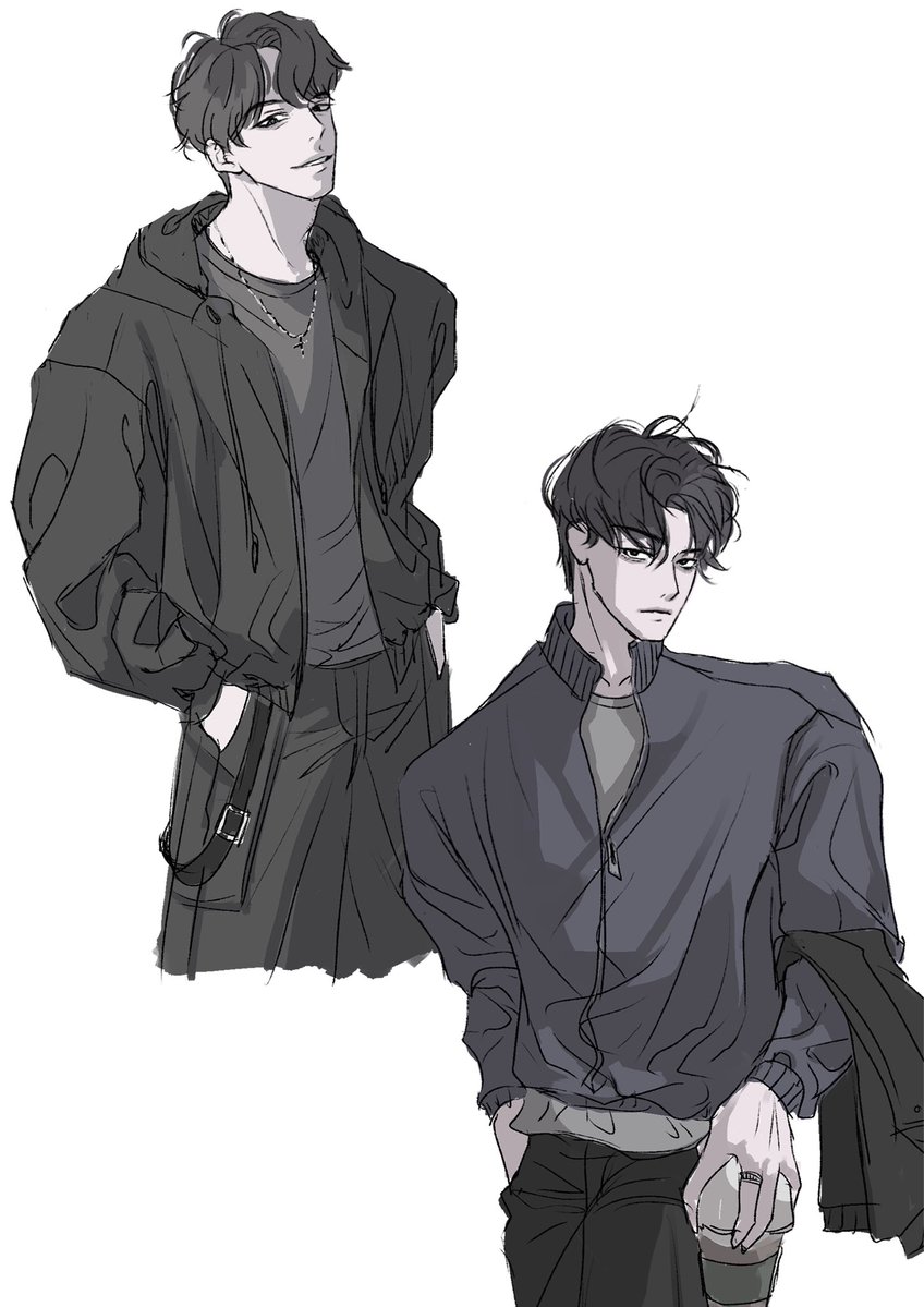 ujam0ng's tweet photo. 옷입히기 왜캐재밋지요
전 밑에가 더 취향인

#그림 #일러스트 #남캐 https://t.co/eaeI1Ojln0