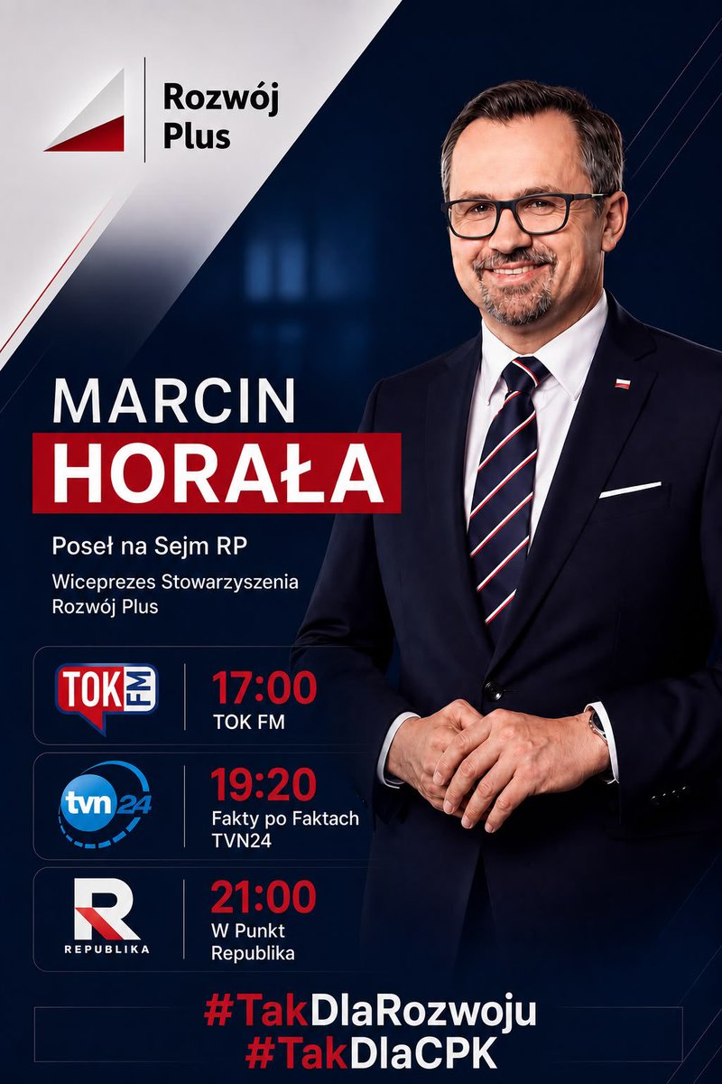 Marcin Horała tweet media