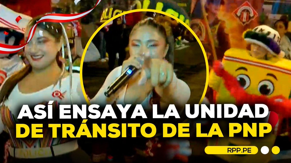 RPPNoticias's tweet photo. 🎤💃 Las integrantes de la Unidad de Tránsito de la PNP se alistan para la Gran Parada y Desfile Cívico Militar con mucho ritmo. Ellas interpretan canciones con mensajes preventivos para promover la seguridad.

👉 https://t.co/PTAT1kkpay
#FiestasPatriasxRPP https://t.co/jjGpIwFh3y