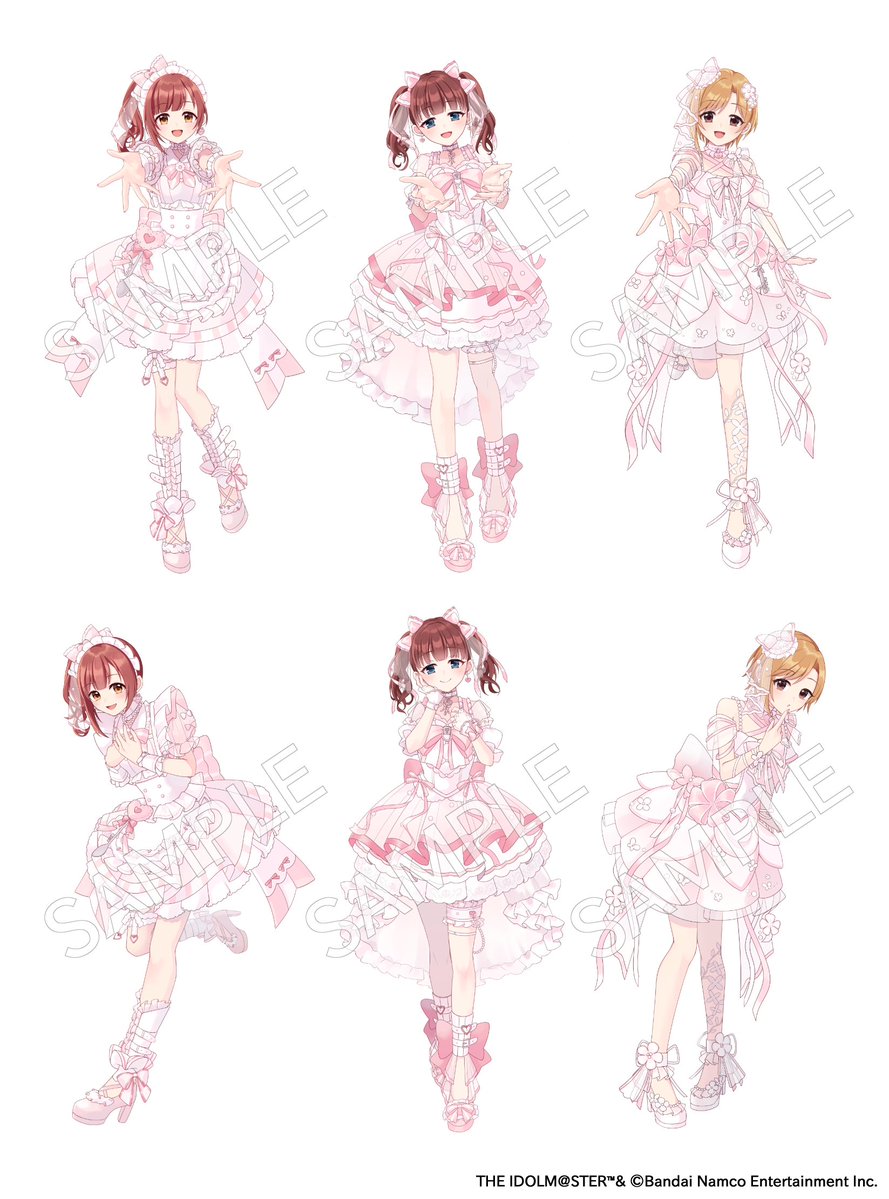 seeemarine's tweet photo. アイドルマスターシンデレラガールズ
「大好きのブーケ」MV

制作プロダクション、BOLTにて
佐久間まゆさん、五十嵐響子さん、相葉夕美さんの衣装デザインと立ち絵イラストを担当させていただきました！
どうぞよろしくお願いいたします❤️‍🩹꒷꒦
#シンデレラガール総選挙2026 #大好きのブーケ https://t.co/qLOp2jzrHz