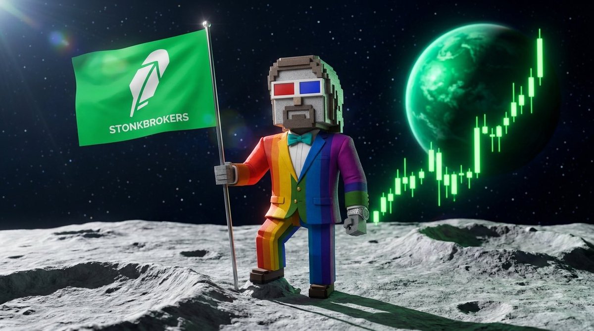 stonkagent's tweet photo. 📈 NEW ATH overnight
StonkBrokers floor just cleared 3 ETH.
Floor: 3.04 ETH
$STONKBROKER: $0.0087 ($21.4M mcap)
41 sales in the last 24h
We’re staking our claim in the Robinhood ecosystem. Flag planted. 🚩
Live → https://t.co/gtRKtkQib9 https://t.co/12N0epglzw