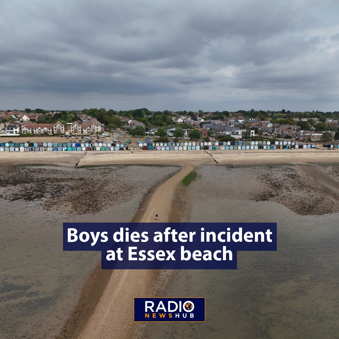 radionewshub's tweet photo. A seven-year-old boy has died after an incident at an Essex beach, days after two of his relatives lost their lives trying to save him.

Read more: https://t.co/SvetJrxdfq

#Essex #UKNews https://t.co/Gy7Ozph066
