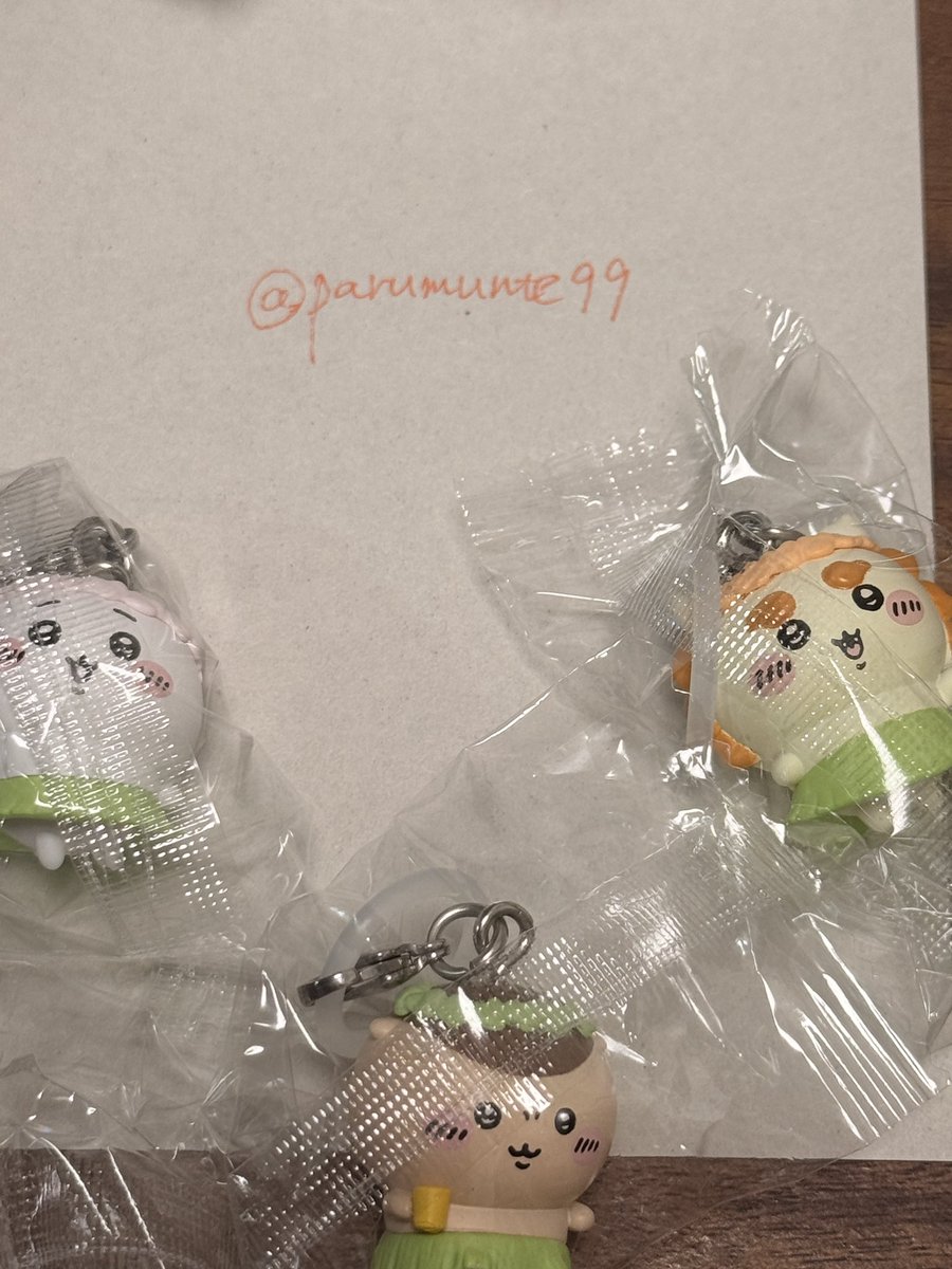 parumunte99's tweet photo. 【交換】映画 ちいかわ 人魚の島のひみつ 入場特典 めじるしチャーム

譲）シーサー、くりまんじゅう、ちいかわ

求)うさぎ

郵送での交換希望です。
検索からでもお気軽にお声掛け下さい。 https://t.co/LGV4PtpEqs