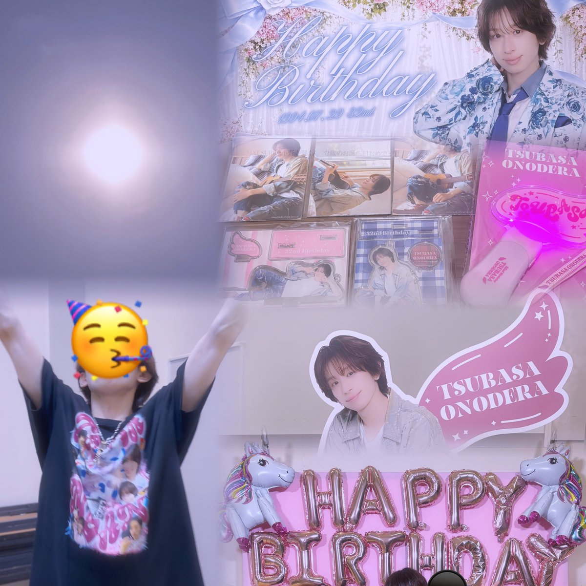 ___tk283's tweet photo. ୨୧‥∵‥‥∵‥‥∵‥‥∵‥‥∵‥‥∵‥୨୧

　　　ℋ𝒶𝓅𝓅𝓎 ℬ𝒾𝓇𝓉𝒽𝒹𝒶𝓎
　　𝒯𝓈𝓊𝒷𝒶𝓈𝒶 𝒪𝓃ℴ𝒹ℯ𝓇𝒶
　　　
୨୧‥∵‥‥∵‥‥∵‥‥∵‥‥∵‥‥∵‥୨୧

月が綺麗ですね🌝
ステージに立つ推しも綺麗でした⭐️

@tsubasa_matsuri 
#小野寺翼
#MATSURI
#MATSURIわっしょい https://t.co/HeJfMKPXaS