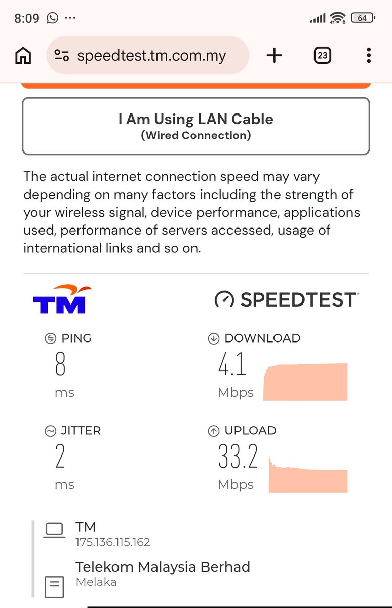 saifulariffin_'s tweet photo. @unifi  korang ni apehal eh ? aku da penat la line slow ni kenapa? bayar bukan murah tau ? check lahh ?? LANGGAN 500 Mbps TAPI DAPAT 4.1 Mbps , APA BENDA TU ?

jangan nak suruh aku restart modem dah buat !! dan tak payah nak suruh dm2, ni aku da bagitahu semak je. https://t.co/DS9fr724A5