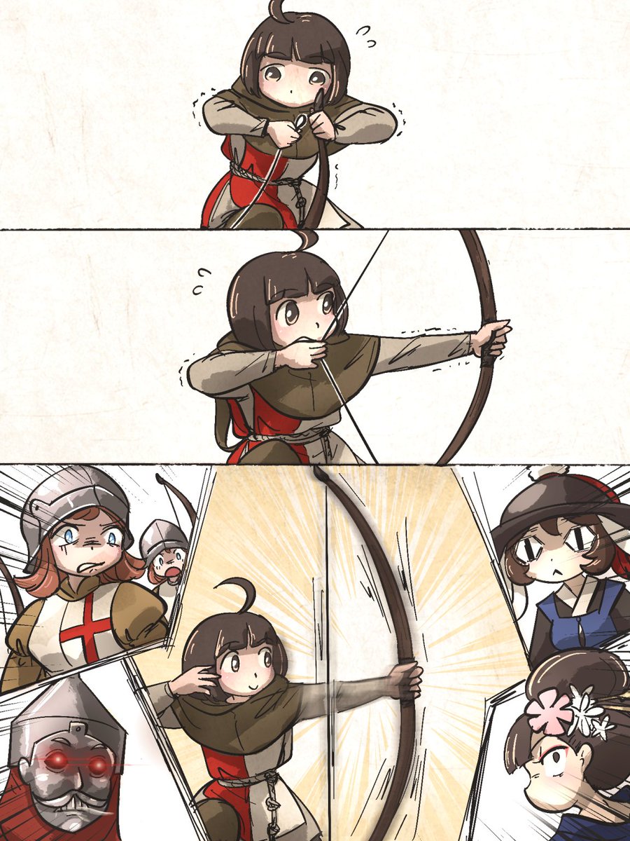 IronlilyS's tweet photo. How to instantly catch every archer's attention around the world. https://t.co/8b2FSe5Gt3