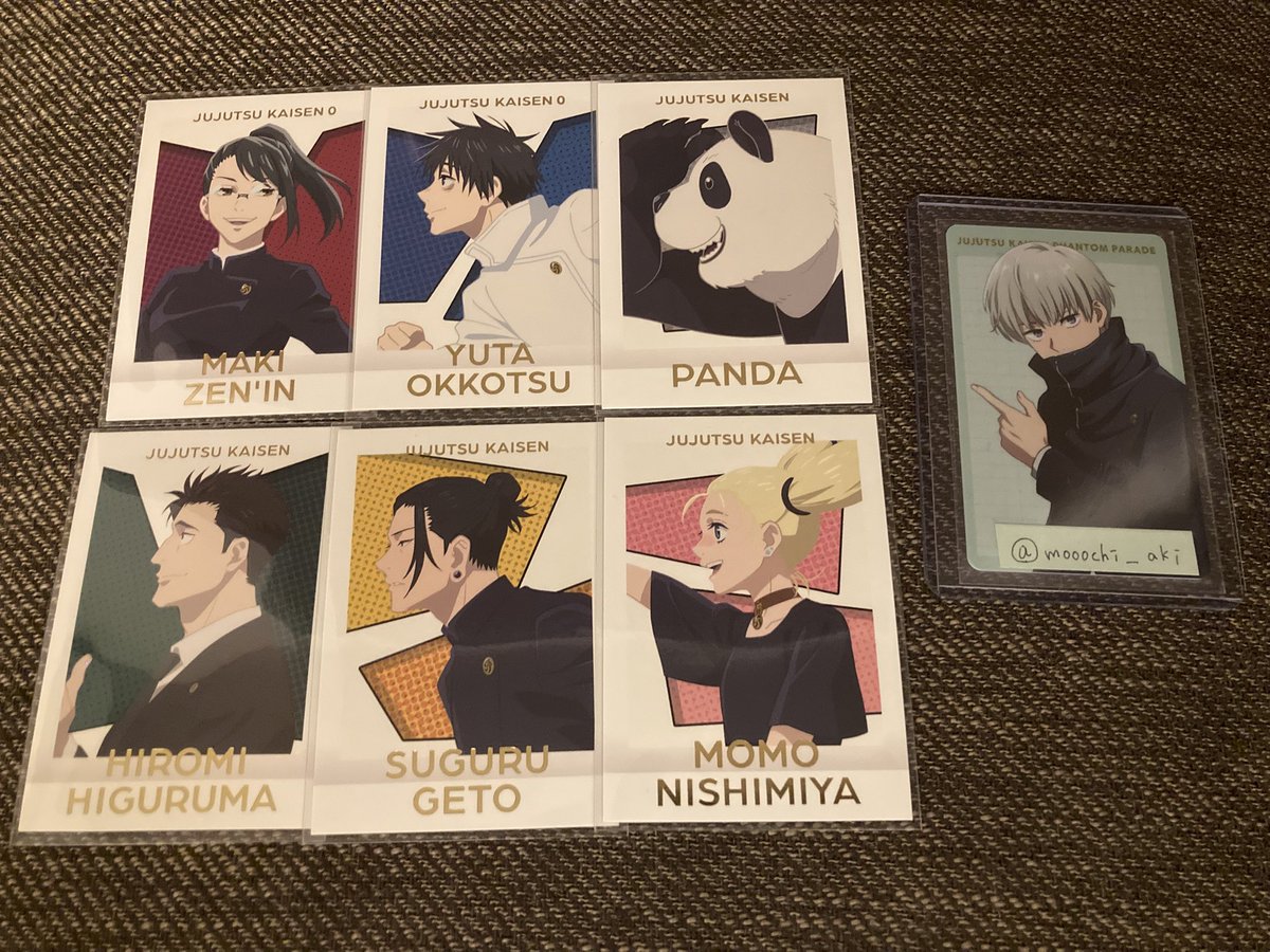 mooochi_aki's tweet photo. 【交換】呪術廻戦　ぱしゃこれPREMIUM

譲→画像

求→狗巻

池袋手渡し/郵送
宜しくお願い致します。 https://t.co/fjJs2bVByK