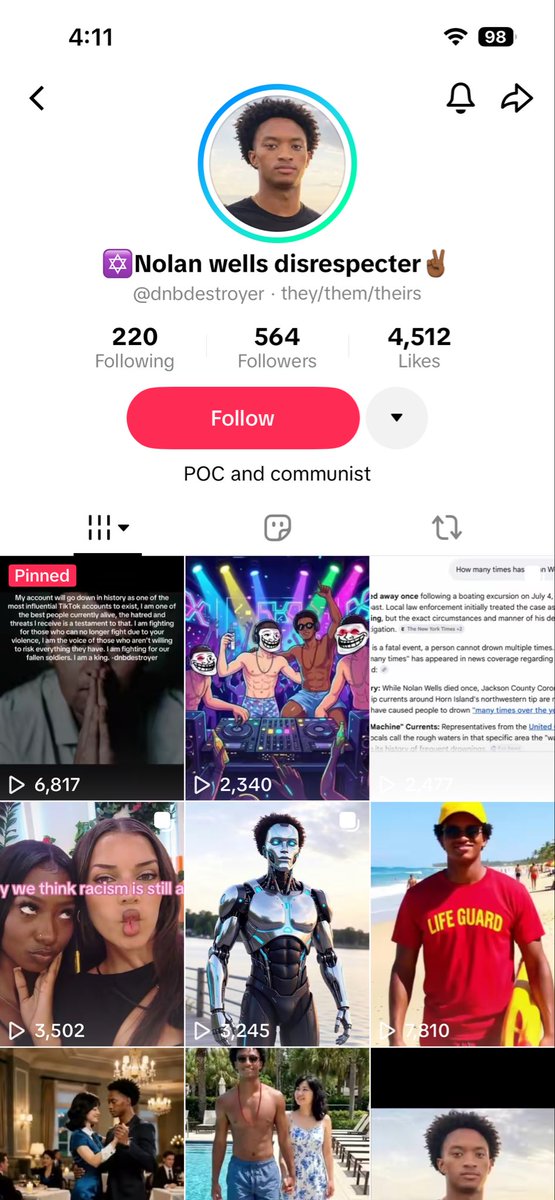 frostwave000's tweet photo. @raphousetv2 I keep telling y’all those people do NOT fw us they’re down right evil to the core, thè hate is even allowed on TikTok 🤦‍♂️ https://t.co/DReunktmTw