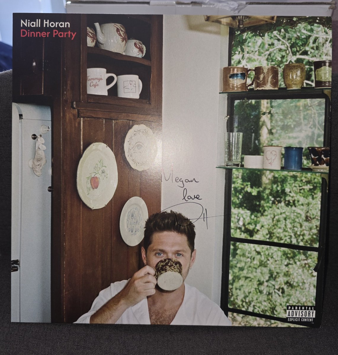 Meggy8210's tweet photo. My personally signed Niall Dinner Party Vinyl arrived today! Thank you @BanquetRecords @NiallOfficial https://t.co/rhlzLD5QE3