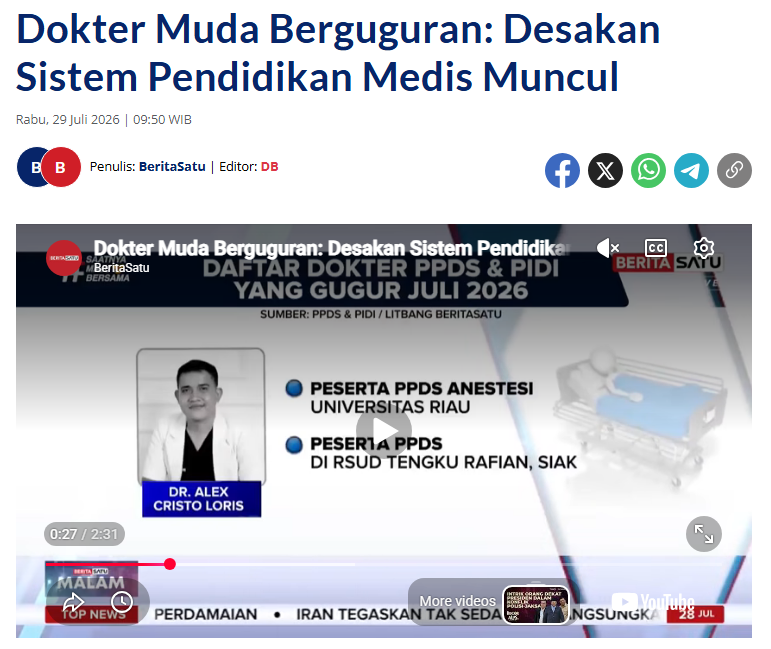 ValuableBill's tweet photo. gue pingin speak-up tentang beban kerja residen yang ga make-sense, senioritas kontolitas, dan rumah sakit korup yang ga kasih fasilitas layak bagi para residen

tapi gue ga yakin bakal cukup viral untuk bisa matter, dan kalaupun viral identitas gue pasti bakal ketahuan. so let's just say dokter residen itu kasihan betul

[1] bayarnya mahal
[2] masuknya susah
[3] udah masuk ditekan senior

[4]  jam kerja ga ngotak, SETIAP HARI (literally setiap hari, i shit you not), berangkat jam 4 subuh pulang jam 10 malam, apalagi residen semester 1. coba pikir pakai kepala bagaimana hal tolol ini dibiarkan jadi budaya
[5] GA DIBAYAR PADAHAL TANGANI PASIEN LANGSUNG (kecuali sebagian super kecil residensi khusus)
[6] kampus, rumah sakit, senior-seniornya, ikatan alumni, ikatan dokter, anggap semua itu biasa. GOBLOK! TOLOL LU SEMUA! ANJING!

jadi minimal sebagai masyarakat, kalau ketemu dokter residen, mending baik-baik deh, mereka itu ada di garis nafas terakhir

'ya kalau gitu ga usah jadi spesialis'
pala lu gue sepak blok