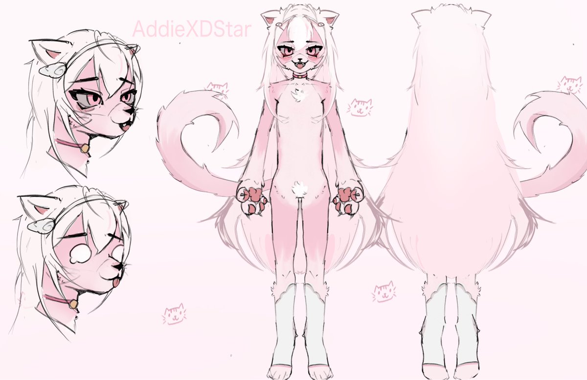 AddieXDStar's tweet photo. My oc turned into a furry 🤯 https://t.co/lLQ1POjXFk