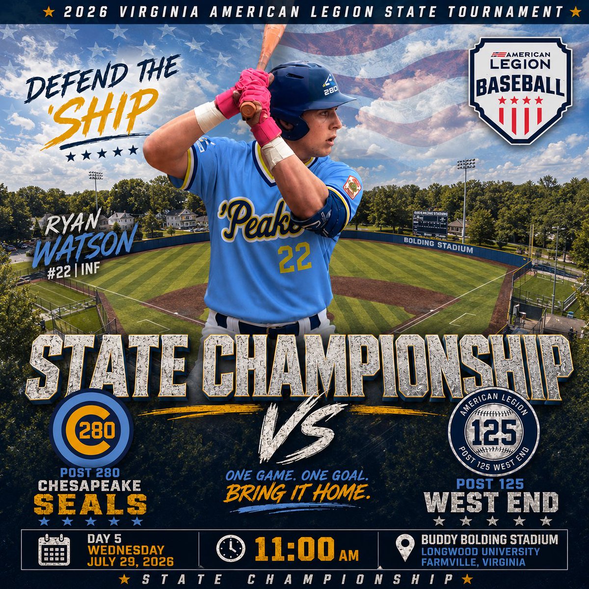 Chesapeake Post 280 SEALs tweet media
