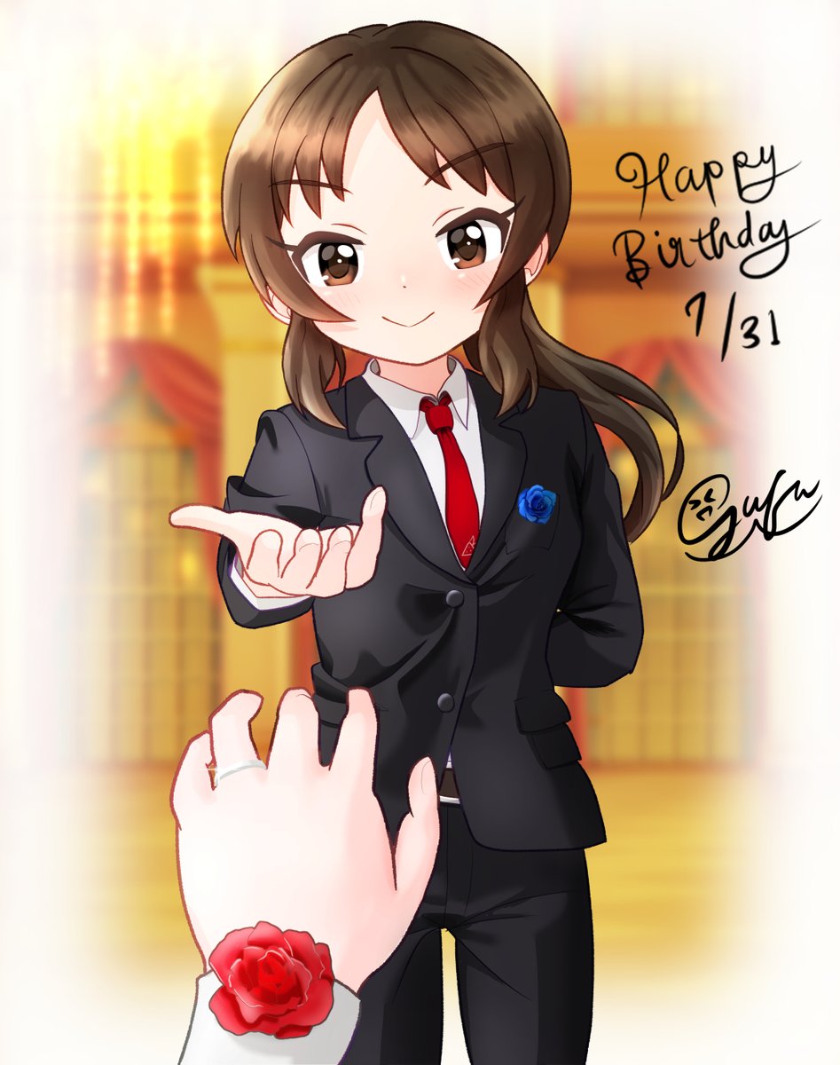 Gufu794's tweet photo. ありすちゃおめでとう🍓
ということで、どこかの舞踏会です☺️
🍑🍐🍓曲も楽しみに待っています！

#橘ありす生誕祭2026
#橘ありす誕生祭2026 https://t.co/0kXyYWxgLo