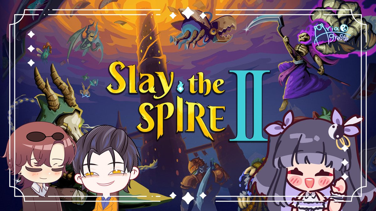komisign's tweet photo. ✦ 𝐍𝐞𝐰 𝐒𝐭𝐫𝐞𝐚𝐦𝐬! ✦                               

Streamer : @auliaip_
╰┈➤ https://t.co/FbvTTMEAmr

 #Komisign #Streamer #VTuber #SlayTheSpire https://t.co/DdyiRO8dhl