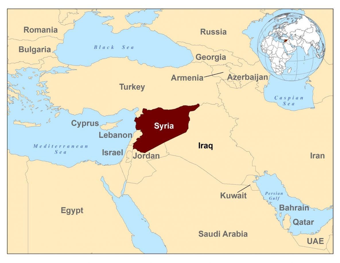 UPSC_MAP's tweet photo. 🔆Countries bordering Syria

Trick: TIJIL

✅T - Turkey
✅I - Iraq
✅J -Jordan
✅I - Israel
✅L - Lebanon https://t.co/6FvAaiXmL9