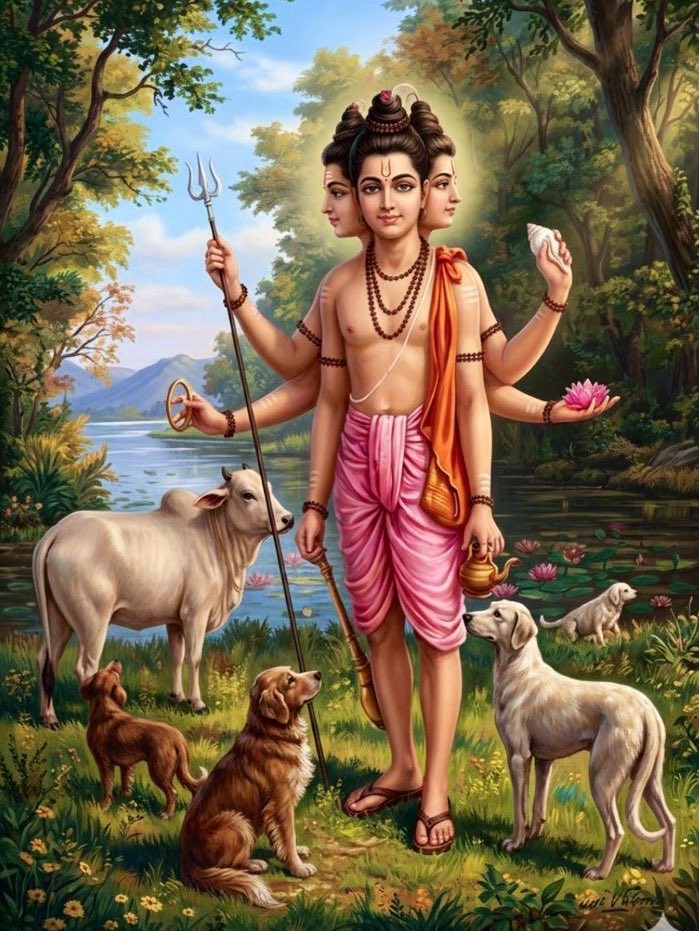 Himalaytrekker's tweet photo. Bhagwan Shri Dattatreya Gurave Namaḥ 🪷

Invincible power of protection of Ghorakashtoddharana Stotram

घोरकष्टोद्धारणस्तोत्रम् , also called Ghorashtakam is an extremely powerful Stotram of Shri Dattatreya Bhagwan. 

This extraordinary Stotram is composed by Shri Vasudevananda Saraswati (Tembe Swami) a great devotee of Shri Dattatreya and a revered saint from Maharashtra. This Stotram grants immense protection and destroys all घोरकष्ट or extremely grave problems, difficulties and obstacles in the devotee's life and also grants him/ her excellent health. Hence, this Stotram should be chanted daily for good health and protection.

This Stotram is short, and it has only 5 shlokas that invoke Shri Dattatreya Bhagwan to protect us and destroy all negativities, obstacles and difficulties in our life.

Ideally, this Stotram should be chanted in a louder tone 11 times daily. You can also take a small glass of water and chant this Stotram in a louder tone while keeping your one hand on the top of that glass of water. By doing so, the powerful vibrations of this Stotram are absorbed by the water and later this water can be had as a Teertham by everyone at home, as well as you can sprinkle this water in your entire Vaastu to purify the vibrations of your Vaastu daily.

Avadhuta chintana Shri Gurudeva Datta 🪷

Narmade Hara 🙏

#Sanatana #Tradition #GuruPoornima