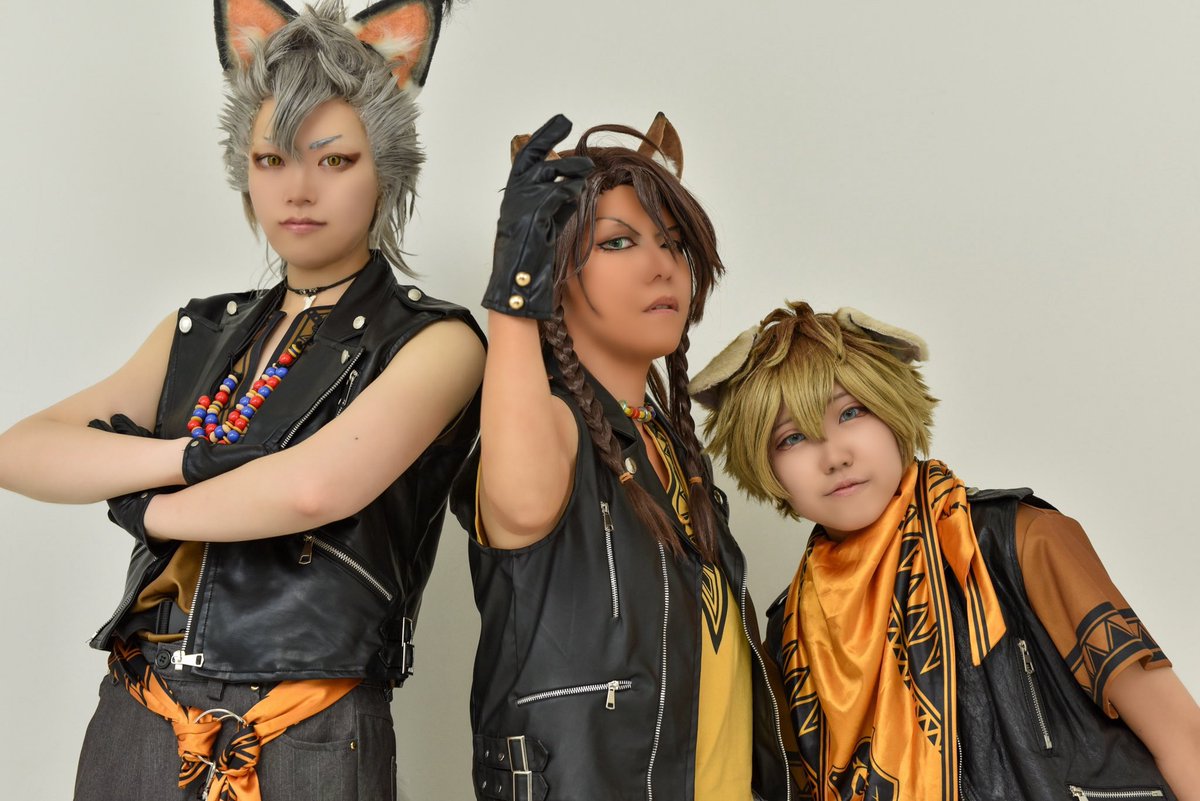 Miju_marun_cos's tweet photo. ⚠︎︎Cosplay/twst

サ八"ナク口ー寮

#夏だ海だオバブロだ0712 

🍩@Omochi_cos11 ちゃん
🐺@urutauros_gogo さん
📷@ssmn_cos さん https://t.co/lOjeTuloDC