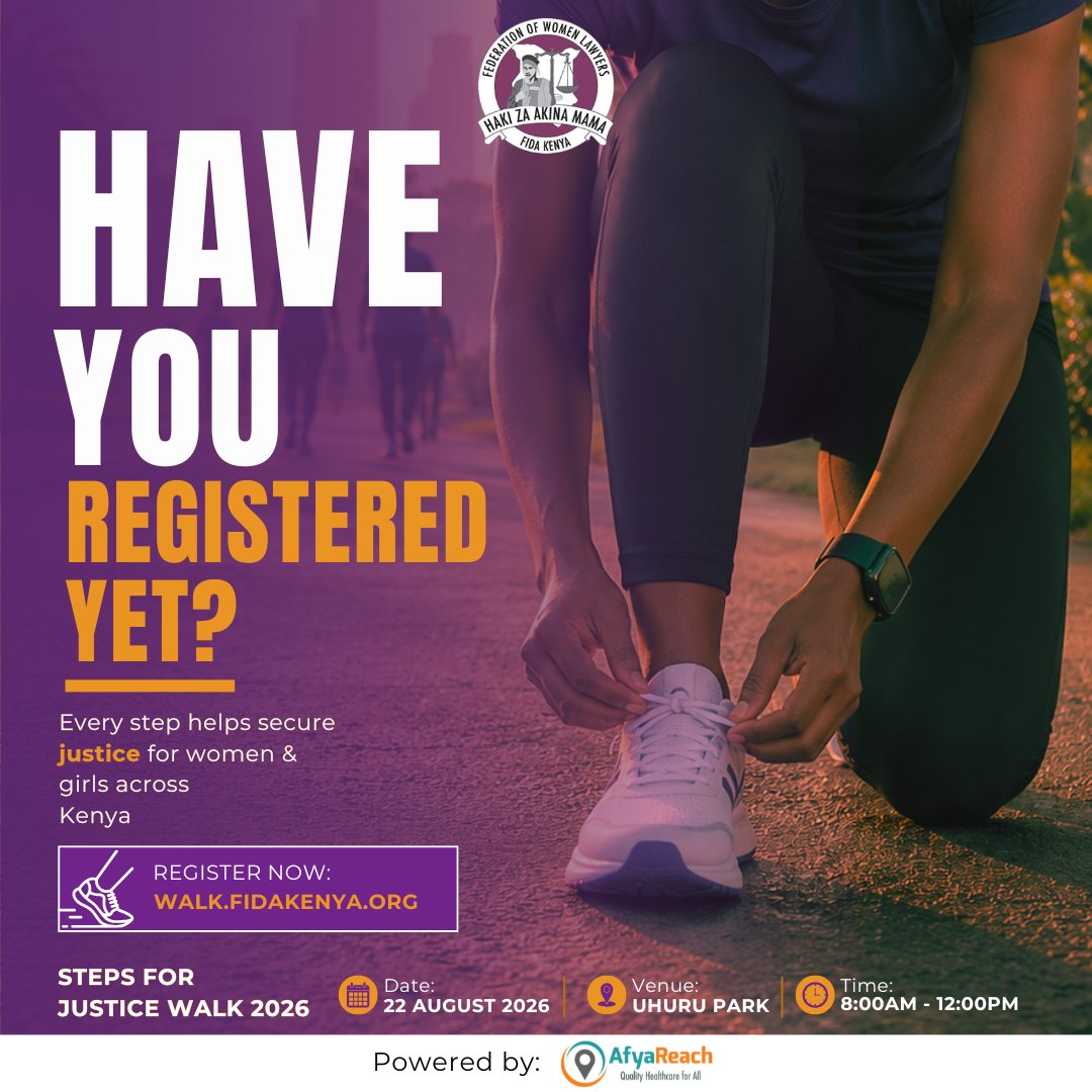 fidakenya's tweet photo. Kuwakumbusha tu wale wa...

"Nitaregister kesho." 

Na wale wa...

"Link iko wapi?" 👀

Kama bado hujaregister, hii ndiyo sign.

👉 https://t.co/HiMgyooMM5

#StepsForJustice #PullingOurVoicesTogether #WalkingForAccess #WalkingForDignity #WalkingForChange https://t.co/rqZx4pmfsL