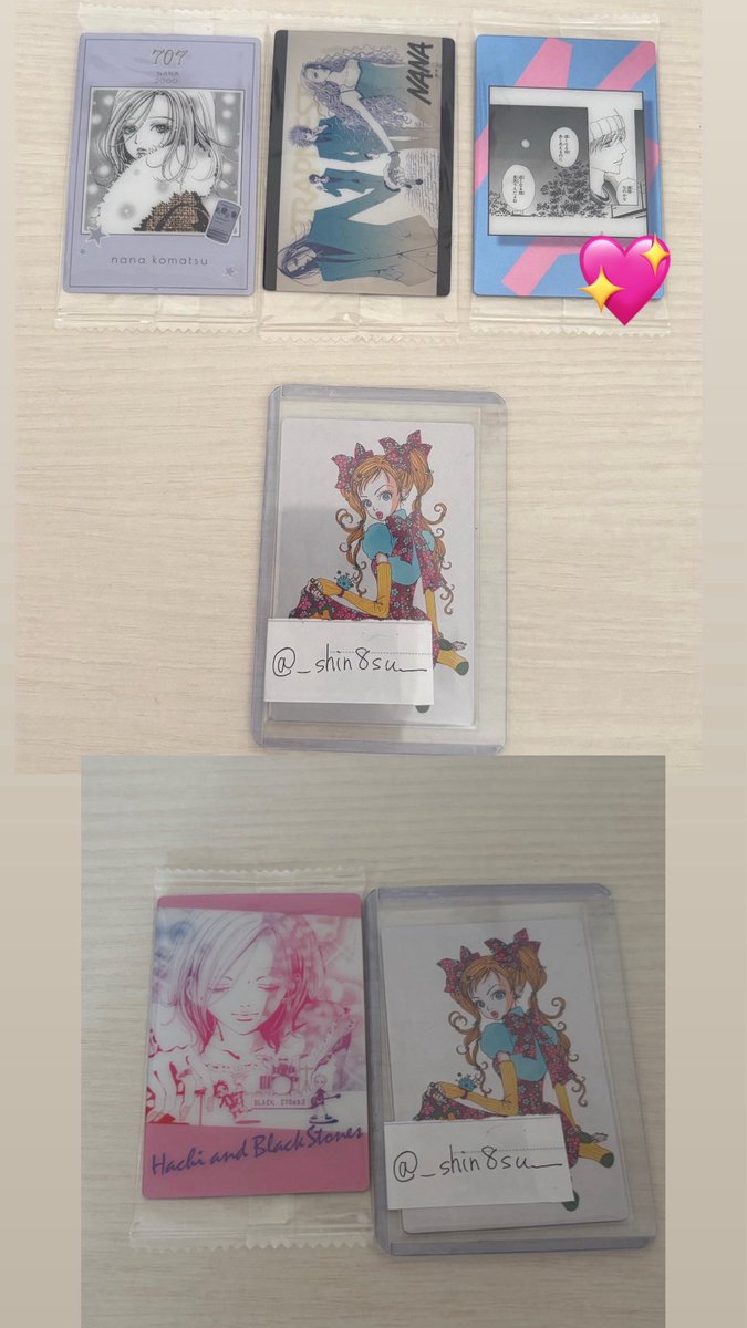 _shin8su_'s tweet photo. @LQf82 はじめまして、こんにちは。検索よりお声がけ失礼いたします。
当方画像1枚目💖を所持しているのですが、お借りした画像の♥️1枚を交換していただくことは可能でしょうか。
ご検討いただけますと幸いです。よろしくお願いいたします。 https://t.co/yHazkurClO