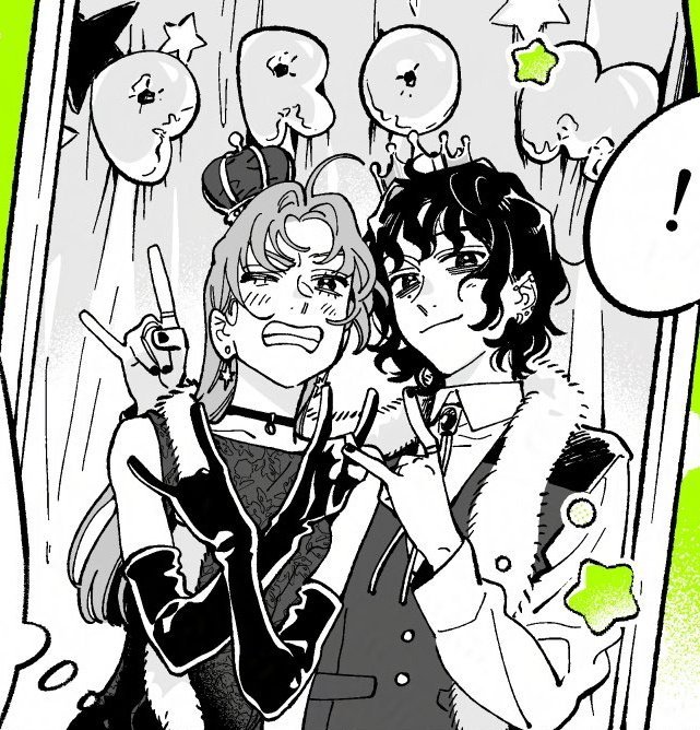 bluemitsuaya's tweet photo. prom king and queen https://t.co/a58ZPxngJW