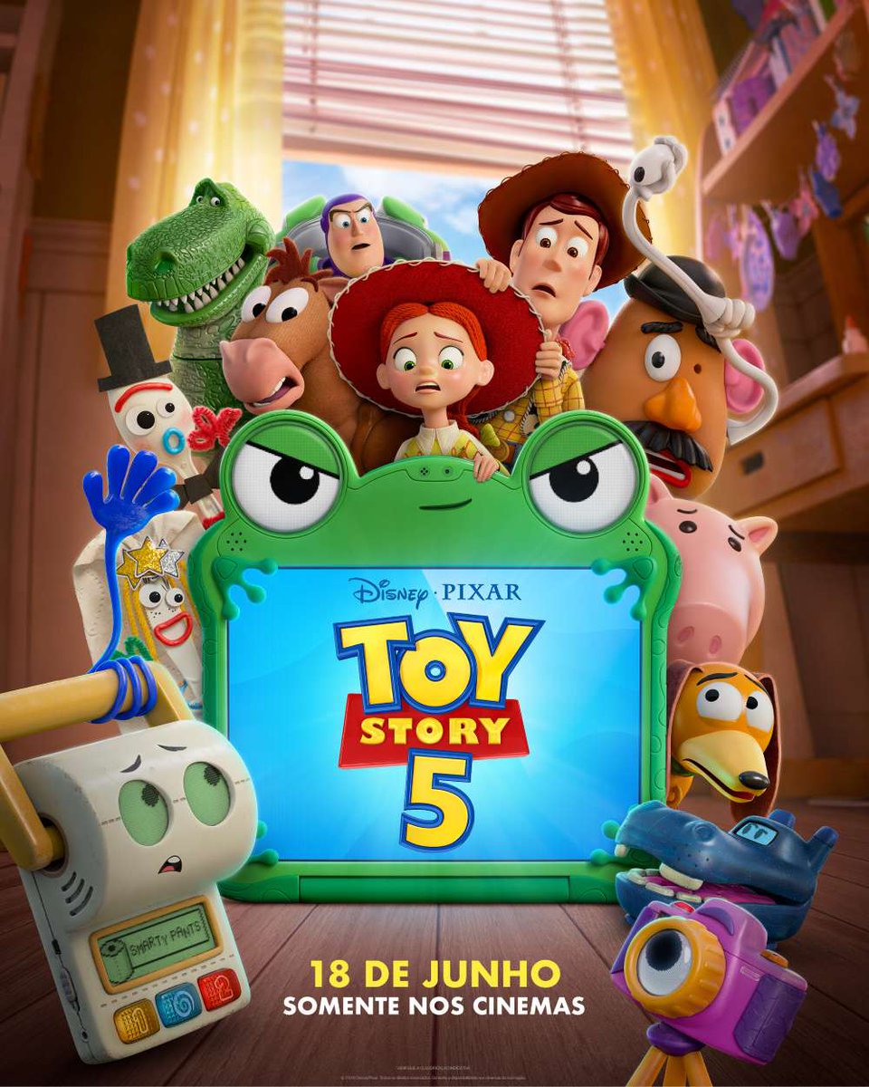RentrakBrasil's tweet photo. #ToyStory5 distribuído pela @DisneyStudiosBR
acaba de passar a marca de 7,5 milhões de ingressos vendidos, tornando-se o #filme mais assistido em 2026 nas salas de #cinema . A animação arrecadou até ontem R$ 164,8 milhões em #bilheteria somente aqui no Brasil. #Rentrak #BoxOffice https://t.co/MUxtwiRoj9