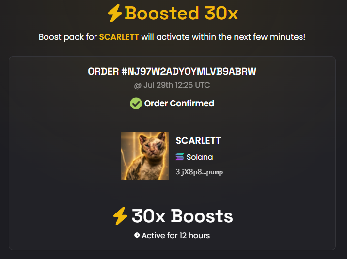 Cashno_y's tweet photo. 30X BOOSTED

The story is real.

Scarlett went through the fire.

Now we push her name everywhere.

$SCARLETT https://t.co/oD931olJt2