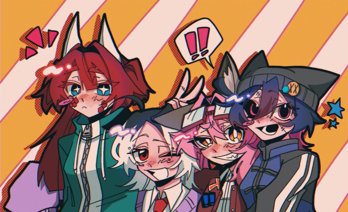 Roy_x_x_'s tweet photo. #夏の創作クラスタフォロー祭り
 #自創作に狂ってる人と繋がりたい
創作っ子達を描いて愛でてます🫶🫶
全反応巡回します！よろしくお願いします💞💞💞 https://t.co/OZcXPqR4A0