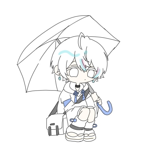 Remu_Lemon's tweet photo. 雨乃こさめくんの「ありきたり」
（模写） https://t.co/hnIKIklmbg