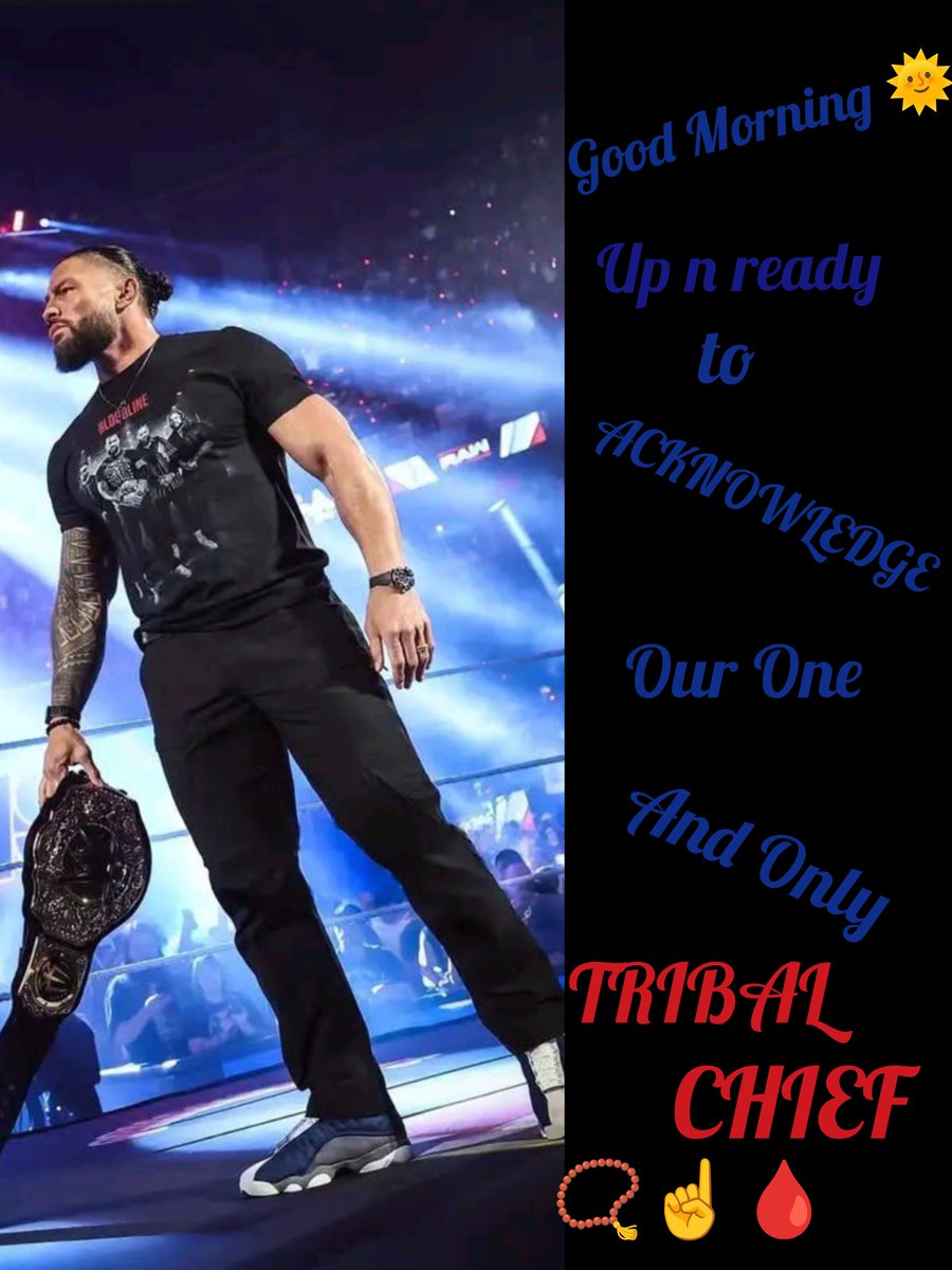 DottiKezlaw's tweet photo. #OURKING
#OTC
@WWERomanReigns https://t.co/DZOghP12OR