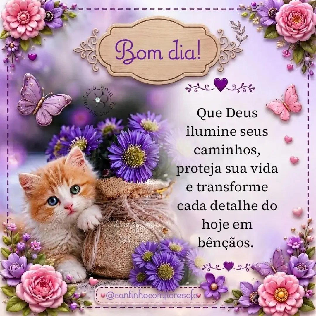 edileneribeeiro's tweet photo. Ótimo Dia 🙏✨💜
A Paz De Cristo 🤍🌿🕊 https://t.co/eUiKcOdyEt