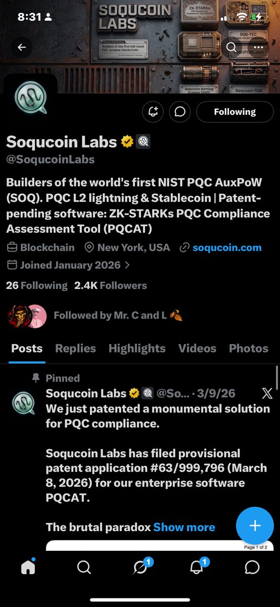 seagullyaaah's tweet photo. @Bang_Garrx @SoqucoinLabs https://t.co/b98hAPCQEz