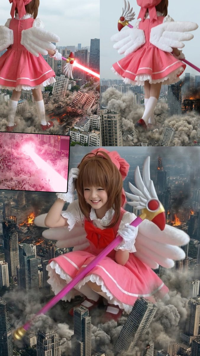 KourageGTS's tweet photo. Sakura's Field Test

#Giantess #巨大娘 https://t.co/uoSTHWQKk7