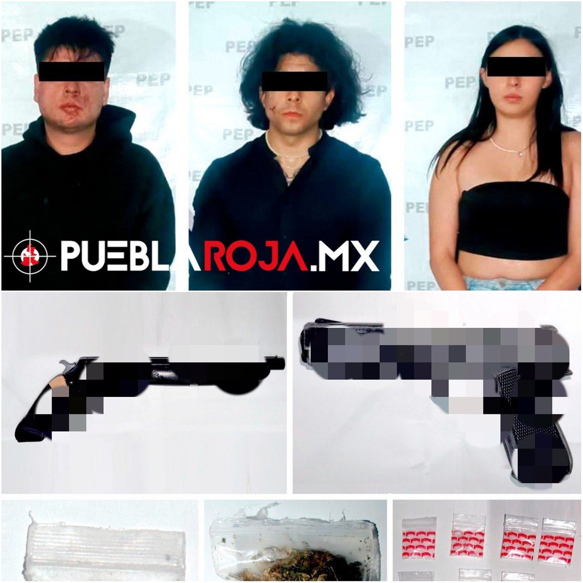 gomezcarlos79's tweet photo. 🚨📢 @SSPGobPue confirma captura de #tres  #delincuentes tras persecución y #balacer4 en #Puebla https://t.co/isX2LdMePD https://t.co/mdi2YlzWdo