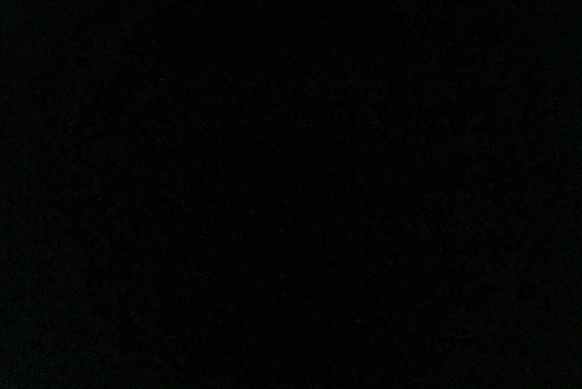 Null_0613's tweet photo. ちょっとだけ星は見えた。 https://t.co/YNOBpfzb1B