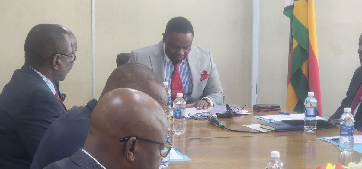 Moha_Zim's tweet photo. The Minister of Home Affairs  and Cultural  Heritage, Dr Kazembe  Kazembe  is  leading  a visit by National   Committe on Drug and Substance  Abuse in Harare Metropolitan Province.Dr Kazembe Kazembe will visit Wilkins Rehab Centre and RGM  international Airport.
# Say No to Drugs https://t.co/ISXMqYPQij