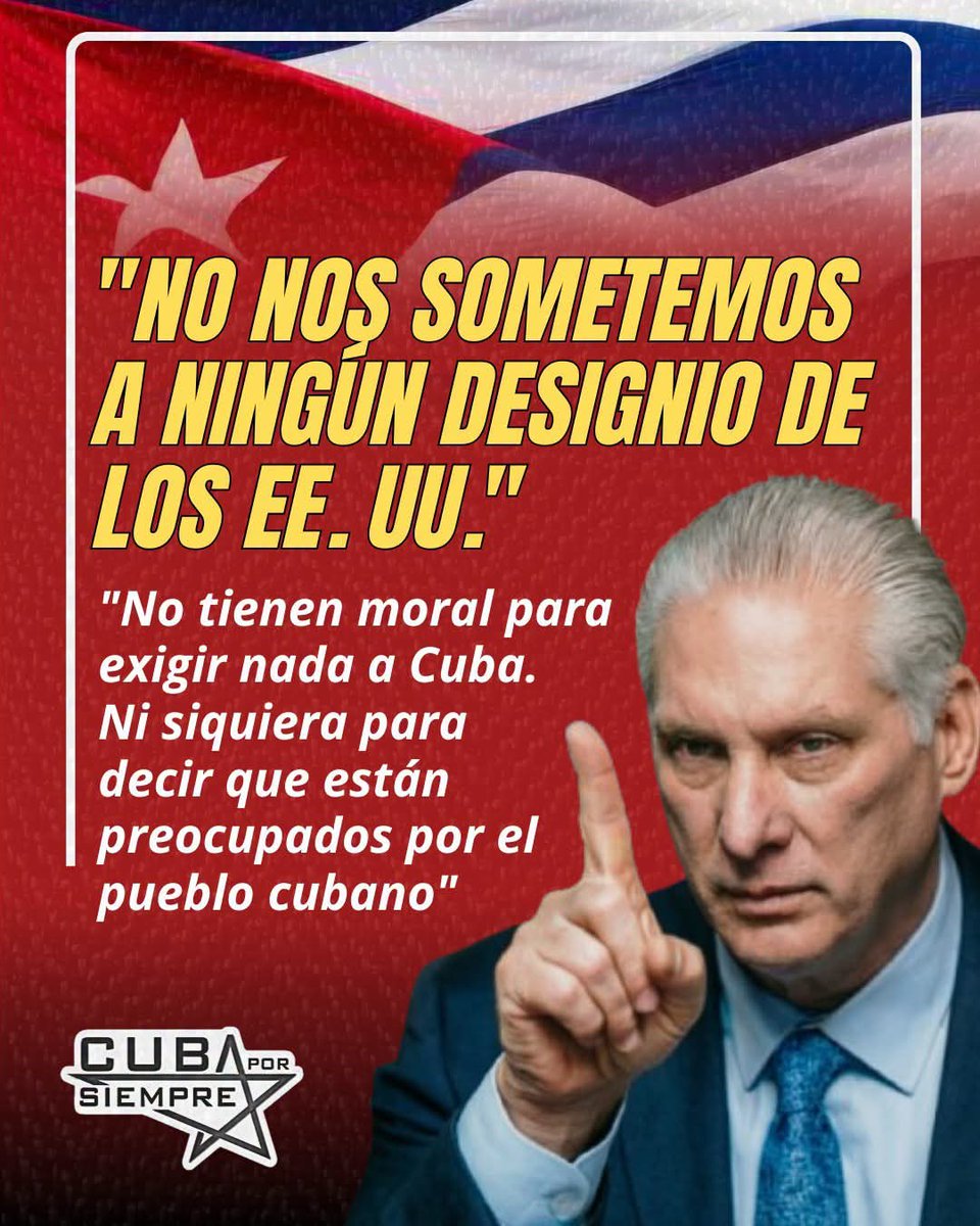 LorenzoOsbel's tweet photo. A los enemigos  que nos atacan y ofenden sólo les decimos que no nos vamos a rendir nunca y no nos someteremos al Gobierno de los Estados Unidos #LasTunas #PorLasTunasLaVictoria #SíSePuede https://t.co/RTbCZMtLZf