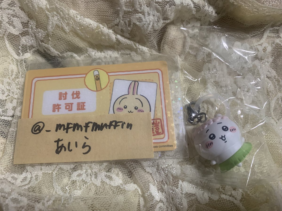 _mfmfmuffin's tweet photo. @sui1129131 こんばんは、初めまして。

はい、まだ交換に出していないので
大丈夫ですよ！
取り急ぎ画像を失礼いたします🙇🏻‍♀️ https://t.co/CUWHIue1ag