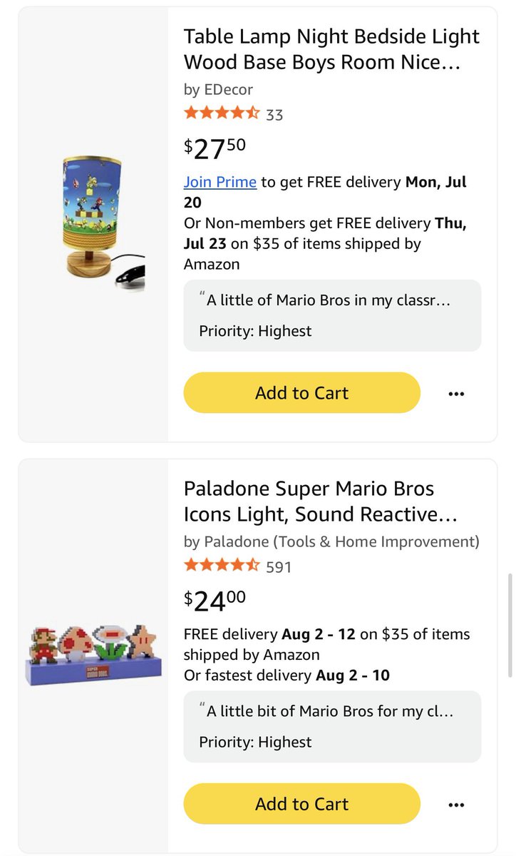 drjvillegas's tweet photo. Can you please help a classroom in Florida? Kind donors who can help a 4/5 Math classroom in FL? I wish to have a Mario Bros space in my new classroom! Thank you for your support and thanks for all you do!

👉🏻 https://t.co/SbuA13Mv2H

#clearthelist #BetterTogether @amazon https://t.co/YMMPjF5eg3