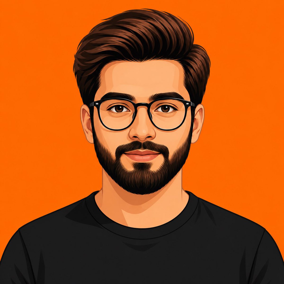 Clean Flat Vector Avatar