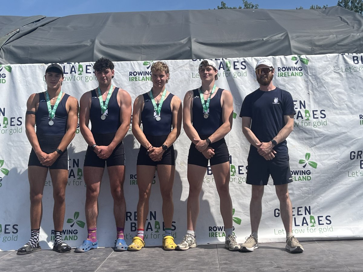 MethodyBelfast's tweet photo. Congratulations to all our pupils who competed at the Irish Rowing Championships! 

Silver: Rebecca (WJ16 1x), Harry (MJ18 1x), Harry &amp; Jenson (MJ18 2x), Harry, Jenson, Daniel &amp; Felix (MJ18 4x), Felix &amp; Daniel (MJ18 2-)

Bronze: Freya &amp; Rebecca (WJ18 2x)

#MCB #Methody https://t.co/V0Uqc5DoeD