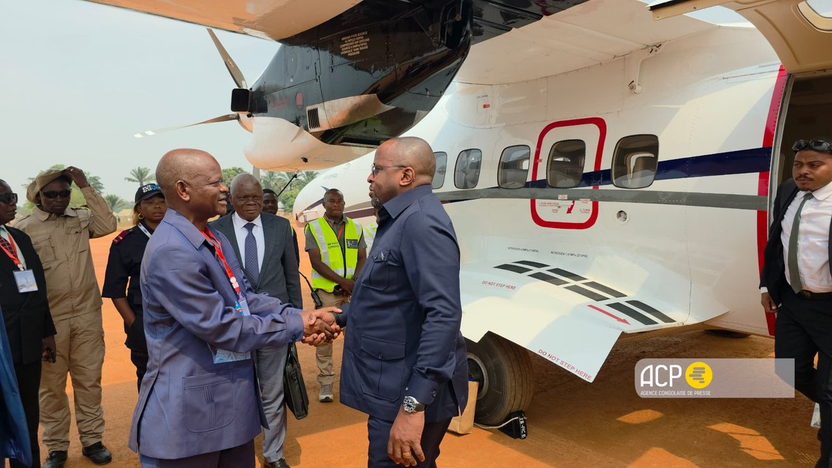 ChristelleMakel's tweet photo. Kamina, 29 juillet 2026 – Le Vice-Premier ministre de l’Intérieur, Décentralisation et Affaires coutumières, Me Jacquemain Shabani, a atterri à Kamina, chef-lieu de la province du Haut-Lomami, dans le cadre d’une mission officielle aux côtés du Chef de l’État, Félix Tshisekedi. https://t.co/XS8NPGANPw