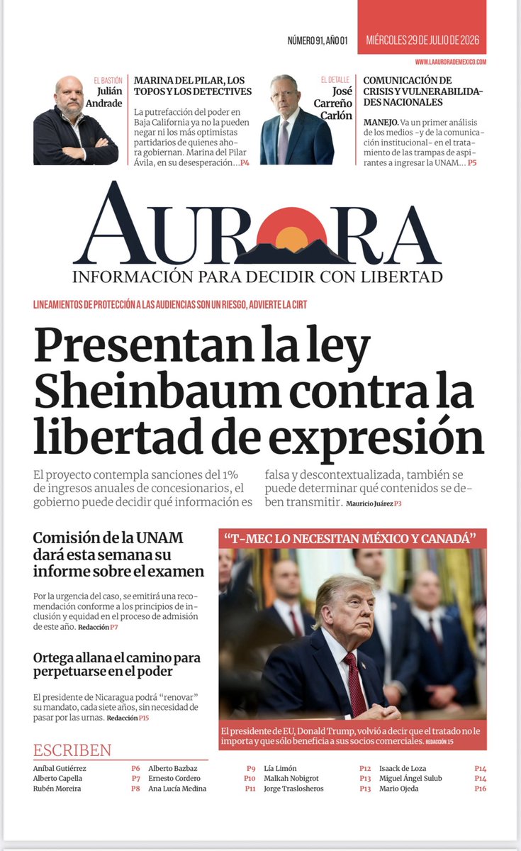 PabloHiriart's tweet photo. Nuestra portada de hoy miércoles https://t.co/BWPYKqauIm