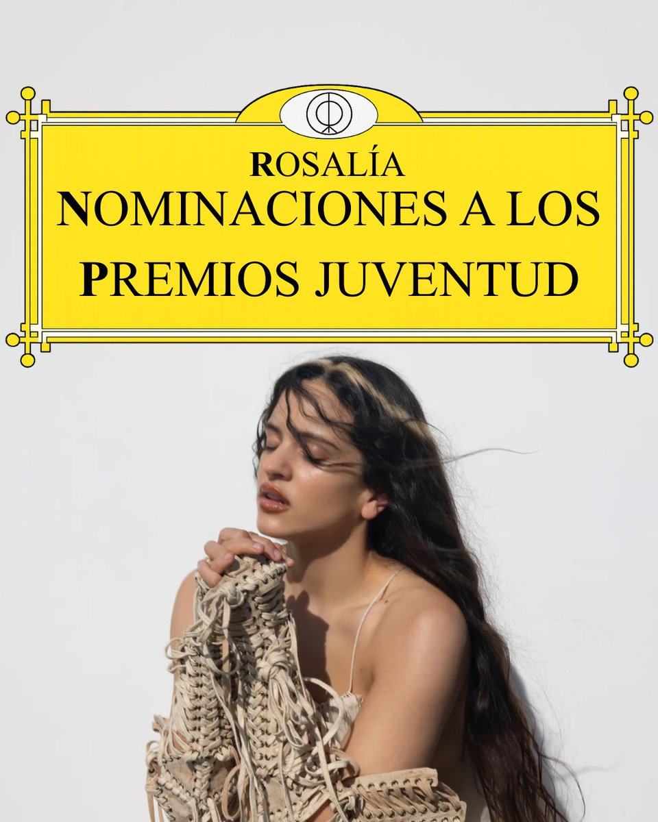 THELUXT0UR's tweet photo. Todas las nominaciones de Rosalía a los Premios Juventud 2026
⬇️⬇️⬇️(Hilo)
@hola_rosalia @PremiosJuventud https://t.co/YK286wRvzZ