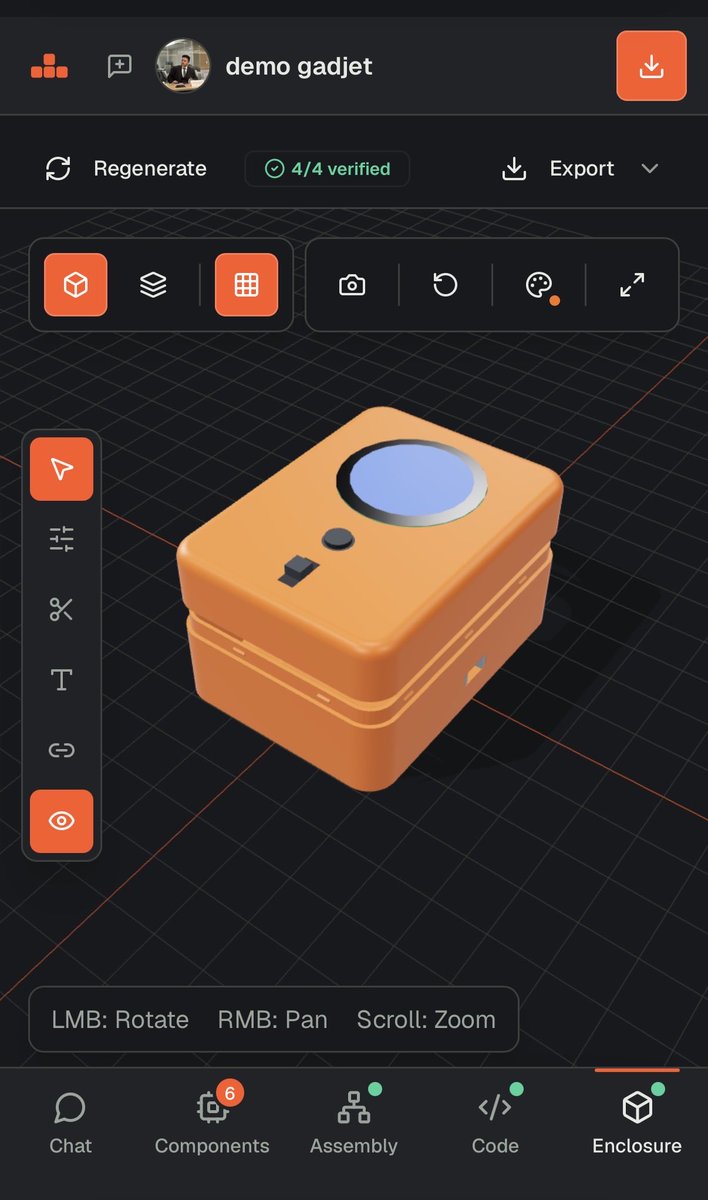 roinli's tweet photo. https://t.co/31I7eRqfp7 is now phone Compatible!.

Start Building Hardware! https://t.co/n2mkeZNJFo