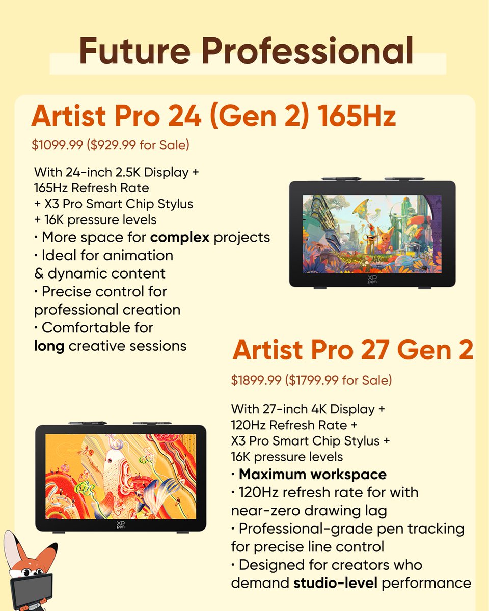 xppenusa's tweet photo. Need a Drawing Tablet for School? Not Sure Which One Fits You?  

Swipe to find Your Perfect XPPen!👀 https://t.co/XhascDWSdo https://t.co/6wszOTuDOk