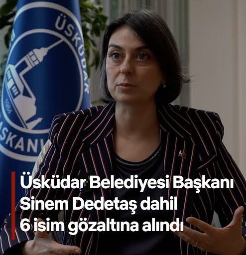 hikmetgenc's tweet photo. Üsküdar Belediye Başkanı CHP’li Sinem Dedetaş “rüşvet", "İrtikap" “yolsuzluk” vesaire soruşturması kapsamında gözaltına alındı. 
CHP ve yolsuzluk öyle sıradanlaşmış ki, haber olarak gündemde çok alt sıralarda kaldı…

CHP bile arkasına dönüp bakmıyor! https://t.co/CZfEVPJnlU
