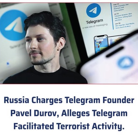 andrenftart's tweet photo. Russia just charged Telegram's founder Pavel @durov  for refusing to remove Ukrainian intelligence channels from his platform.

The question isn't whether Russia is right. It's who gets to decide what disappears from your phone.

Every government wants to control the message. https://t.co/u3at9EFKLY