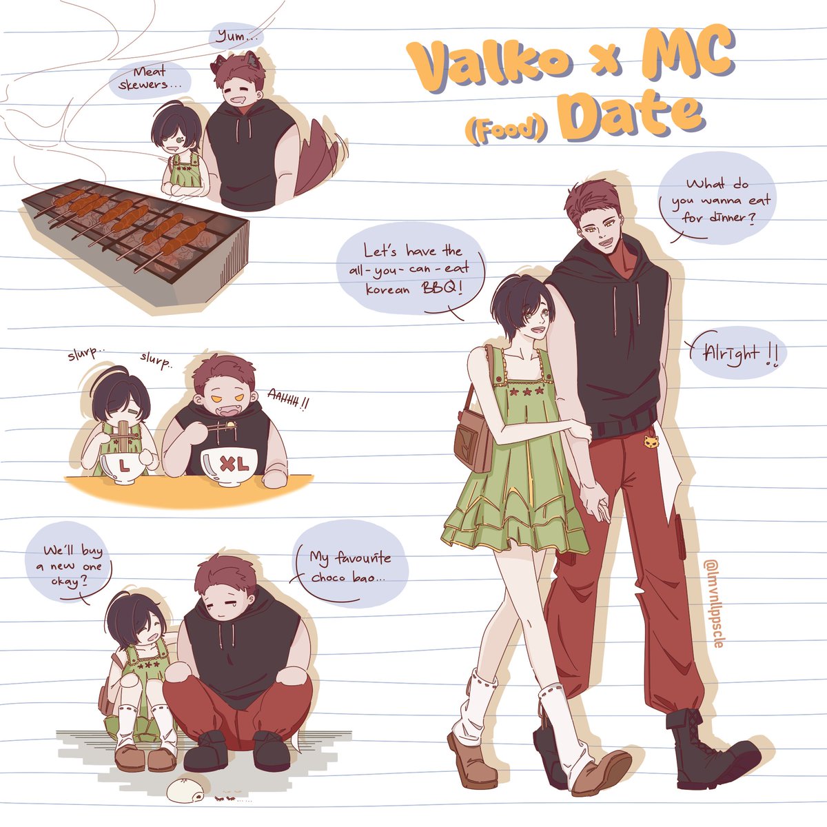 lmvnllppscle's tweet photo. Valko x MC (🍜) Date 🐺🐭

#BringValkoBack #ValkoIsLoved #Valko https://t.co/BjP8zPG6xm